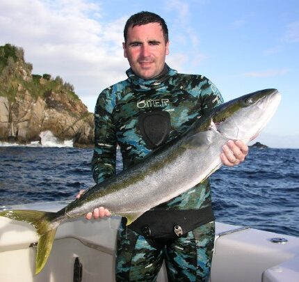 Prise d'une liche Seriola mauriensis (Brésil)